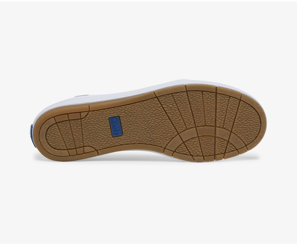 Slip On Γυναικεια - Keds Carmel - Λευκα - BIOSH7102